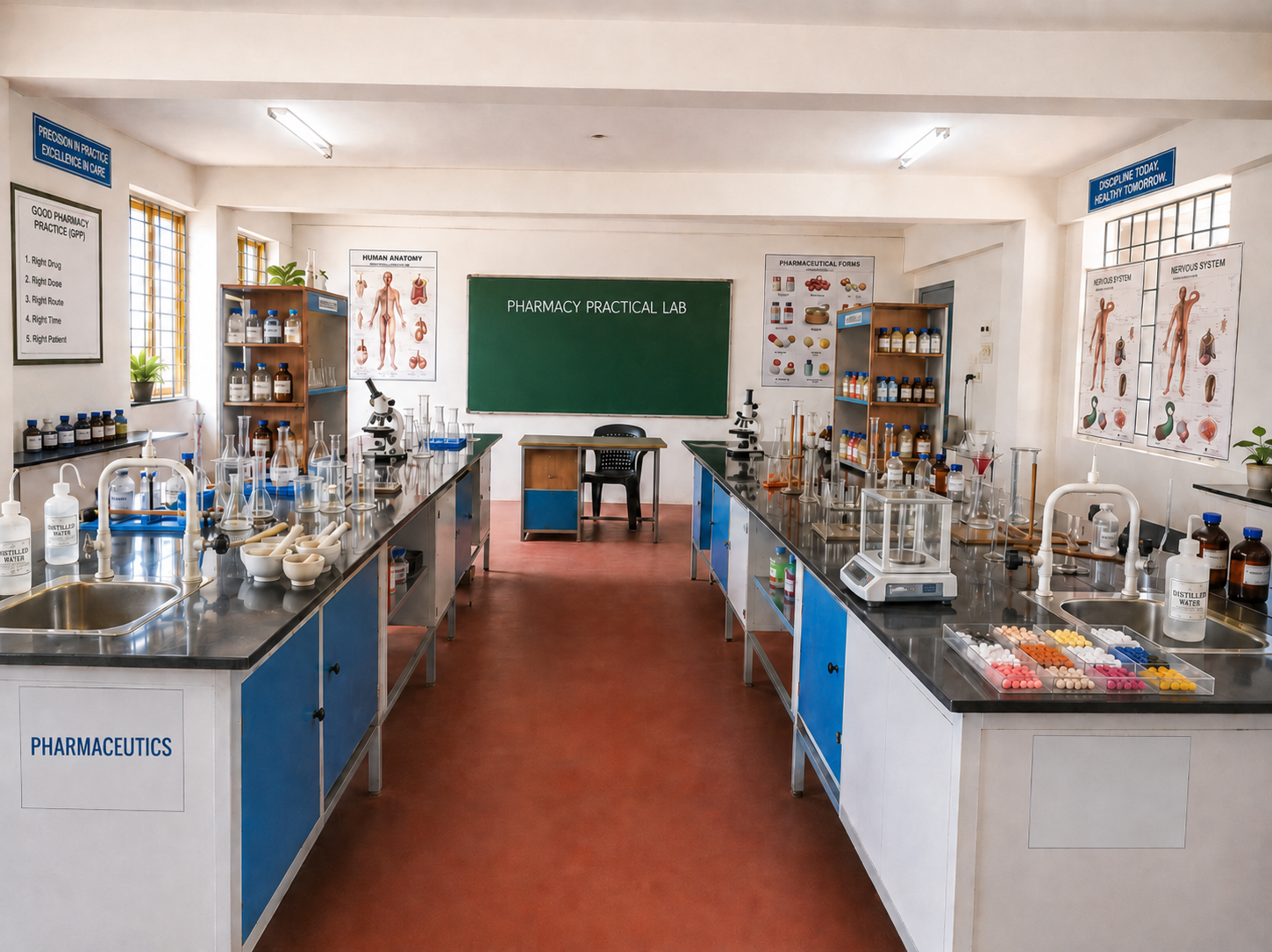 NIP College - Pharmaceutics Lab